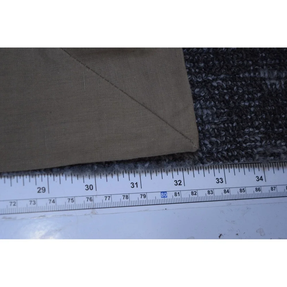 Y2K Restoration Hardware SIENA Standard Pillow Linen Sham FLAX Brown Tan NOS NEW